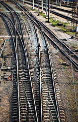 Image showing railway junction