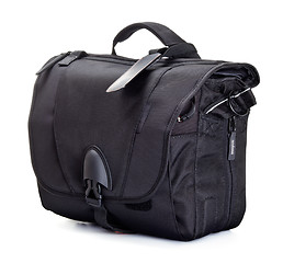 Image showing black bag for photo accessories