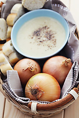 Image showing onion cream