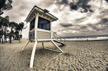 Image showing Beach of Fort Lauderdale, Florida