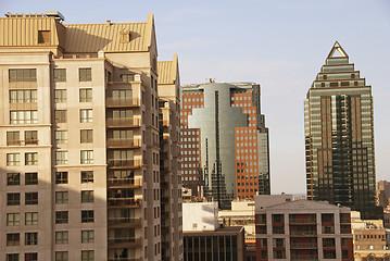 Image showing Skyscrapers of Montreal, Canada