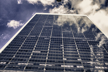 Image showing Skyscrapers of New York City in Winter