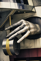Image showing Hand from a Building in NYC
