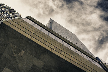 Image showing Skyscrapers of New York City in Winter