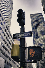 Image showing Street Signs of New York City