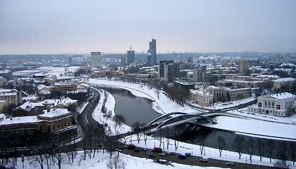 Image showing Vilnius panorama