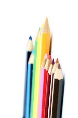 Image showing Close-up pencil.