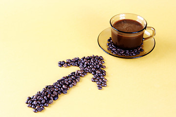 Image showing Cup with coffee