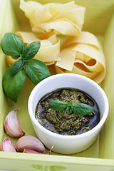 Image showing pesto sauce