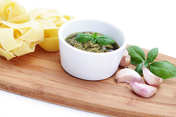 Image showing pesto sauce