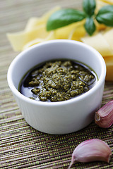 Image showing pesto sauce