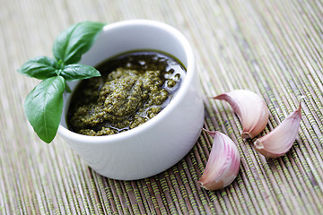 Image showing pesto sauce