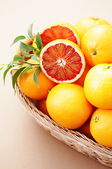 Image showing red oranges