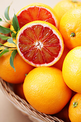 Image showing red oranges