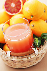 Image showing orange juice