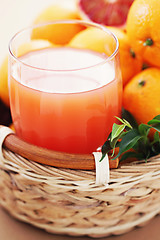 Image showing orange juice