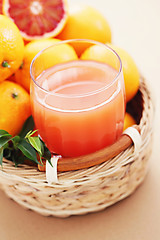 Image showing orange juice