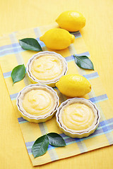 Image showing lemon tartelette