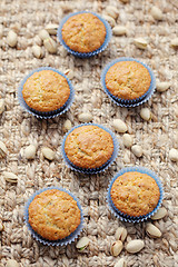 Image showing pistachio muffins
