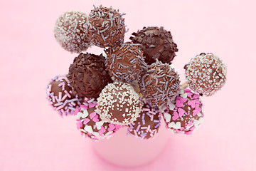 Image showing cake pops