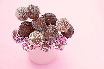 Image showing cake pops