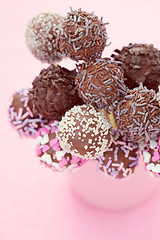 Image showing cake pops