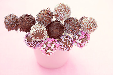 Image showing cake pops