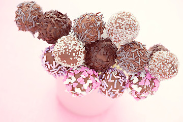 Image showing cake pops