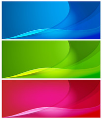 Image showing Abstract color backgrounds