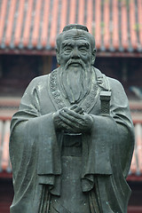 Image showing Confucius statue