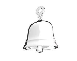 Image showing toon style bell (3D)