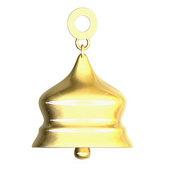 Image showing golden bell (3D)