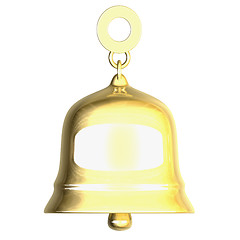 Image showing golden bell (3D)