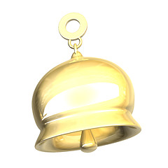 Image showing golden bell (3D) 