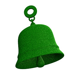 Image showing bell in green grass (3D) 