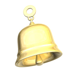 Image showing golden bell (3D)