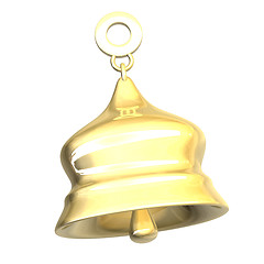 Image showing golden bell (3D) 