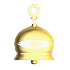 Image showing golden bell (3D)