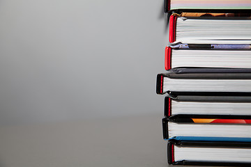 Image showing stack of books