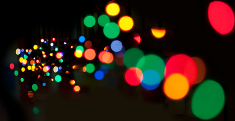 Image showing festive lights