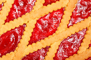 Image showing Cherry Pie Closeup