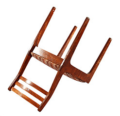 Image showing old turned chair