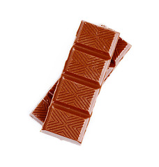 Image showing milk chocolate sticks