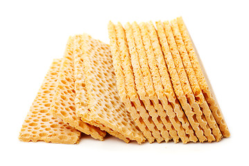 Image showing rye crackers