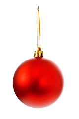 Image showing Red Christmas Ball