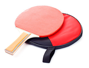 Image showing table tennis racket