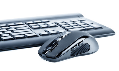 Image showing Wireless Mouse and Keyboard