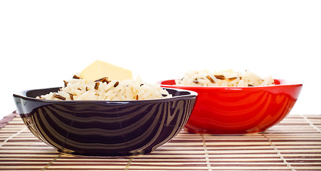 Image showing Bowls Of Cooked Rice