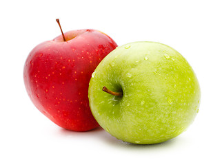 Image showing Red and Green Apples