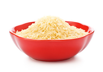 Image showing Bowl Of Raw Rice